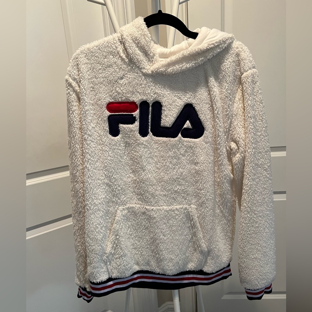 Sherpa FILA Hoodie